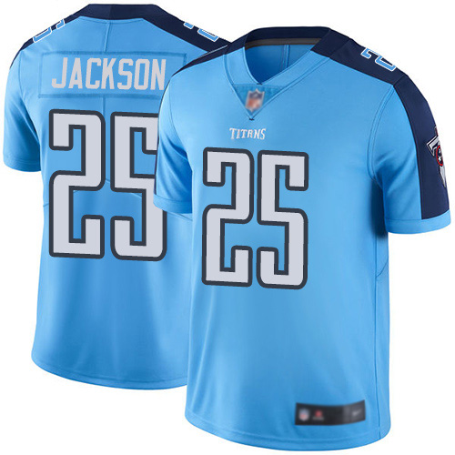 Tennessee Titans Limited Light Blue Men Adoree  Jackson Jersey NFL Football #25 Rush Vapor Untouchable